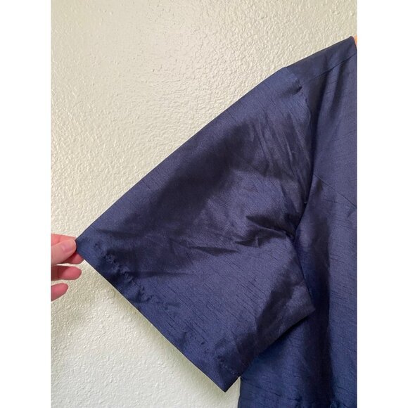 eshakti Women's‎ Plus Size Navy Blue Dress Size 3X 26W - Picture 3 of 9